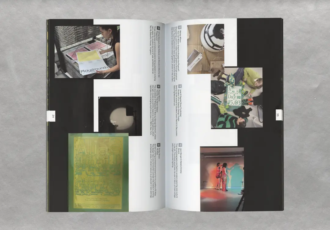 Kingston BA Graphic Design course booklet, 2024 — page 4.