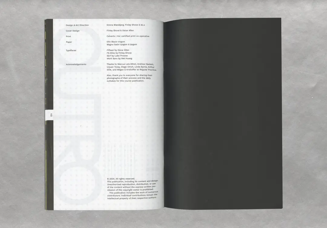 Kingston BA Graphic Design course booklet, 2024 — page 5.